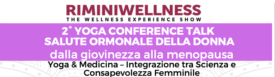 A Rimini Wellness si parla di perimenopausa!!